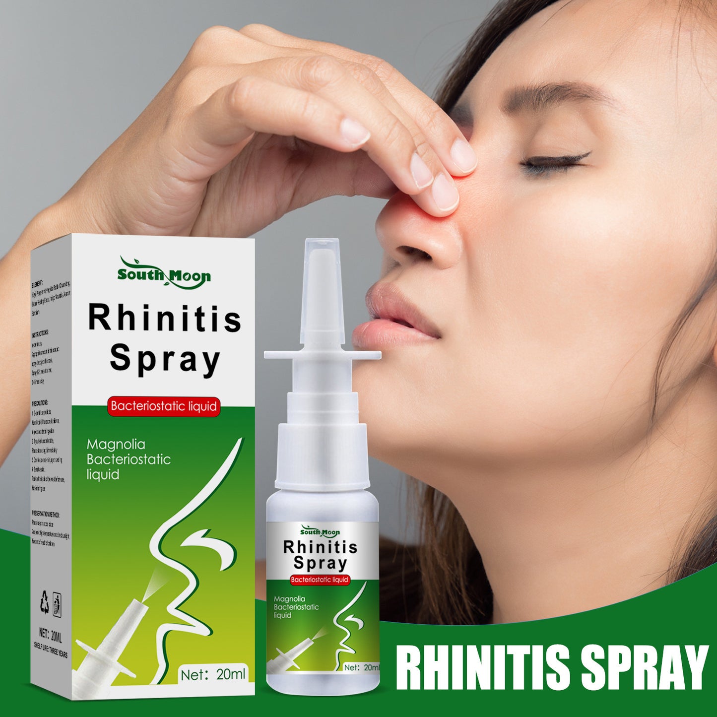 Sneeze Nasal Shuntong Herbal Bacteriostatic Liquid