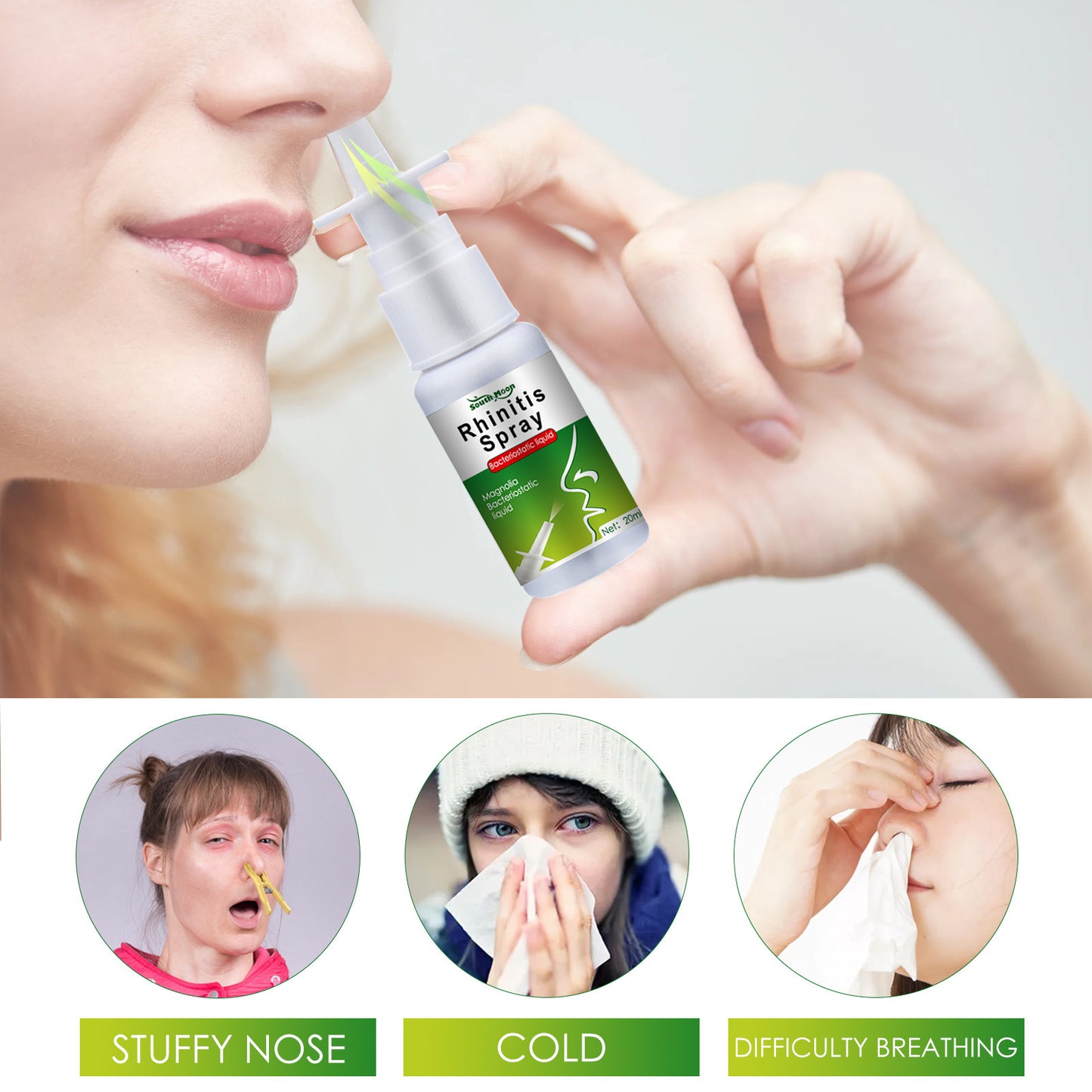 Sneeze Nasal Shuntong Herbal Bacteriostatic Liquid