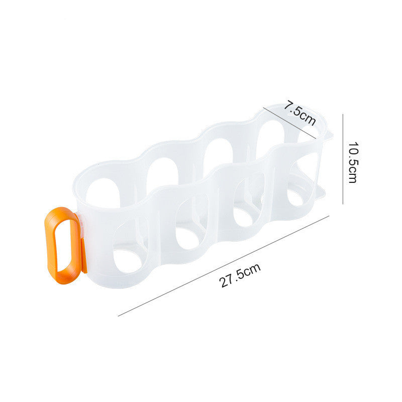 Refrigerator Storage Box Drawer Type Beer Cola Sort Out Basket Plastic Finishing Frame Home Kitchen Beverage Organizer