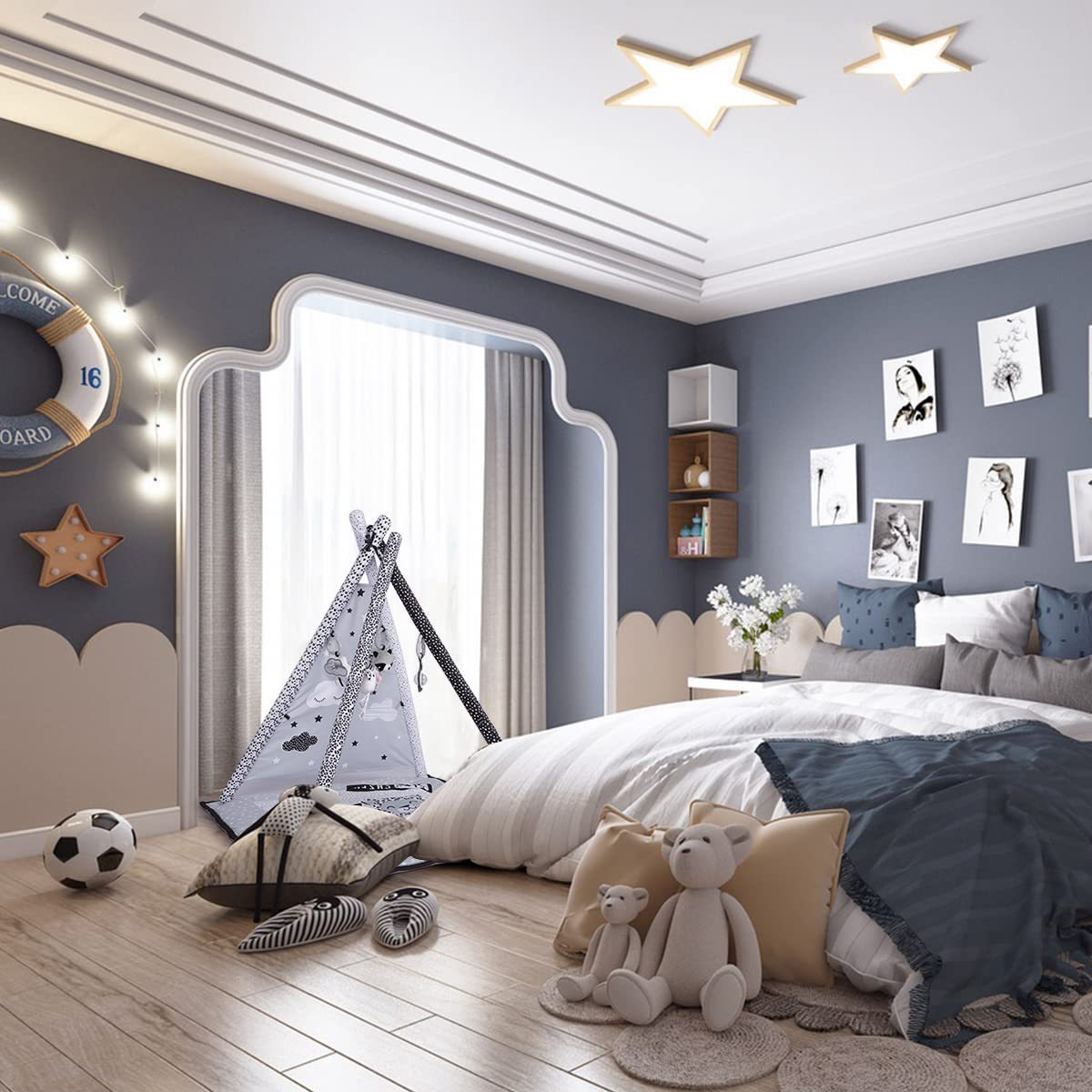 Export Baby Tent Game Blanket