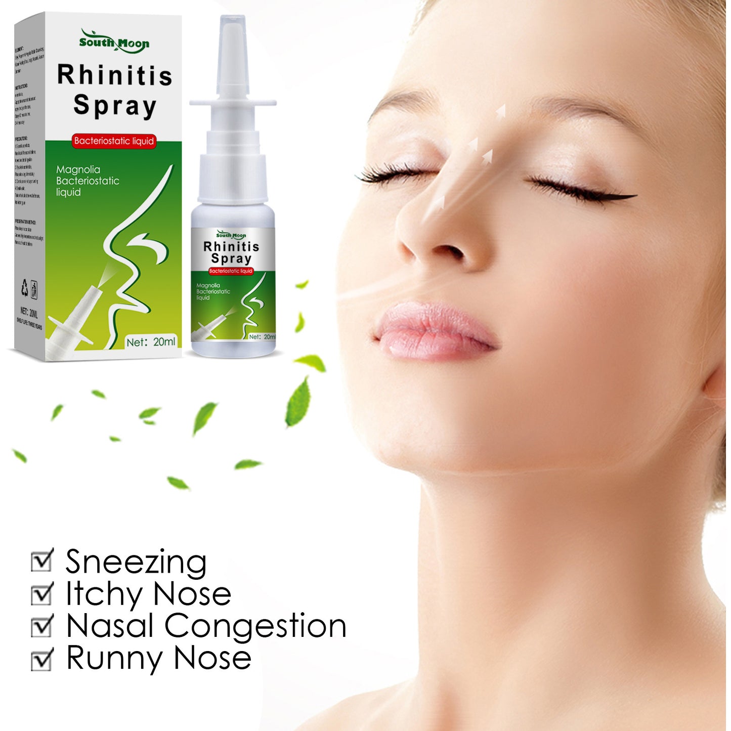 Sneeze Nasal Shuntong Herbal Bacteriostatic Liquid