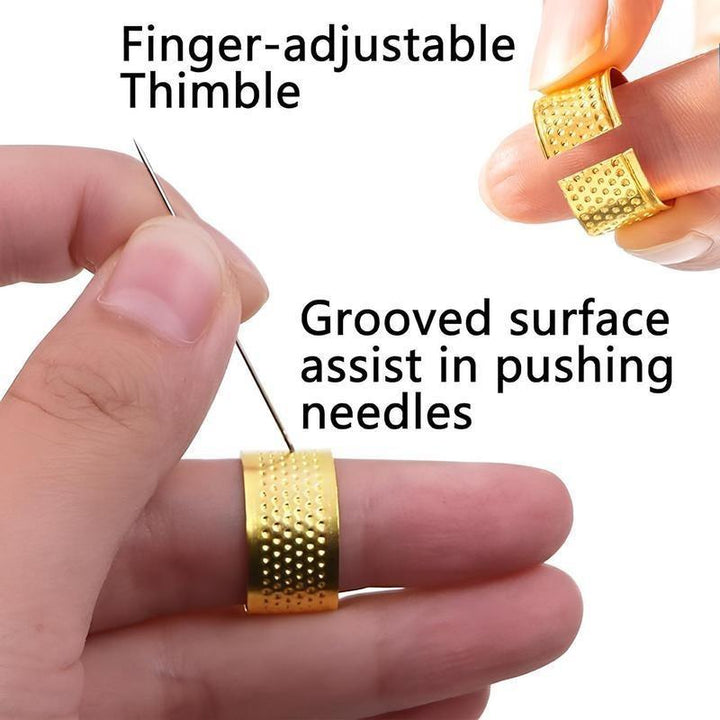 34PCS Big Eye Steel Needles Set -Sturdy & Durable- Easy-Thread Big Eye Hand Needles for Mending Quilting & Embroidery All-Purpose Sewing Kit with Thread Spools and Accessories