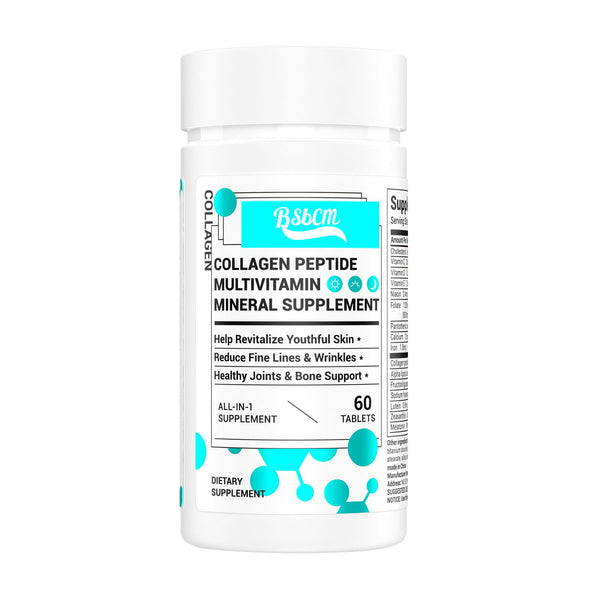 Collagen,Vitamin&Mineral,ContainsVitamin D3,VitaminC, Probiotics,Vitamin E,Vitamin B &Multivitamin Healthcare Edible 60 Count