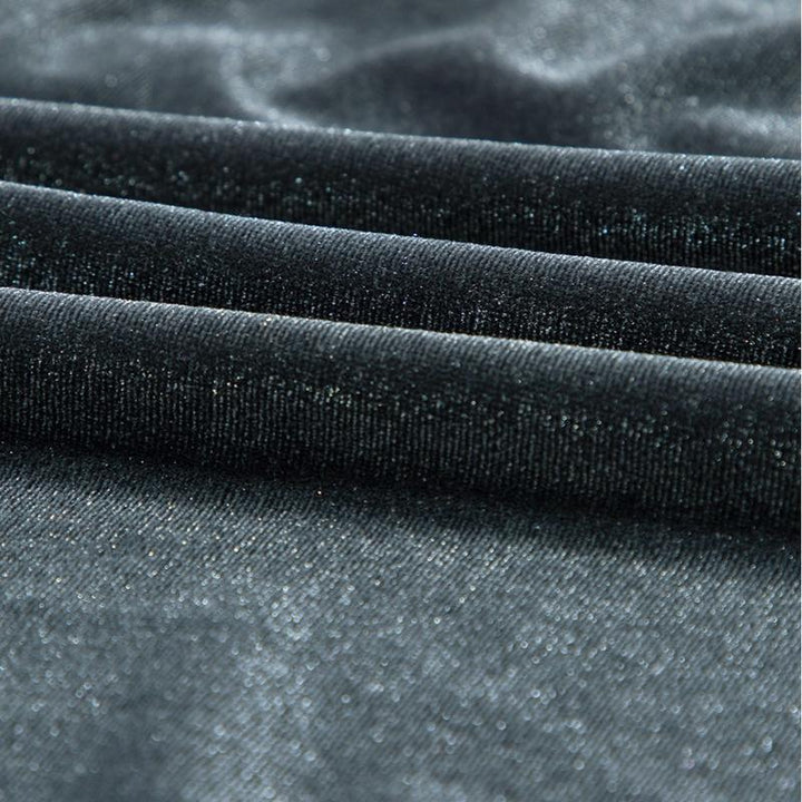 Asvivid Women Fall Fashion 3/4 Sleeve Button Front Velvet Tunic Babydoll Top | Perfect for Christmas Holiday Season